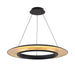 W.A.C. Canada - LED Pendant - Center Stage - Black/Gold Leaf- Union Lighting Luminaires Decor