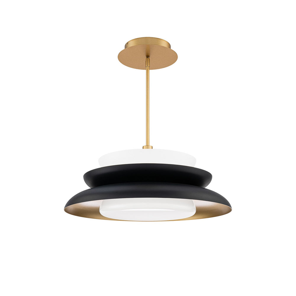 W.A.C. Canada - LED Pendant - Capulet - Black/Gold- Union Lighting Luminaires Decor