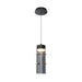 W.A.C. Canada - LED Pendant - Kanister - Black/Smoke Glass- Union Lighting Luminaires Decor