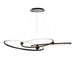 W.A.C. Canada - LED Chandelier - Sidewinder - Black- Union Lighting Luminaires Decor