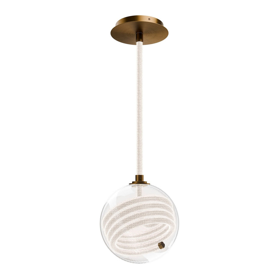 W.A.C. Canada - LED Pendant - Roper - Aged Brass- Union Lighting Luminaires Decor