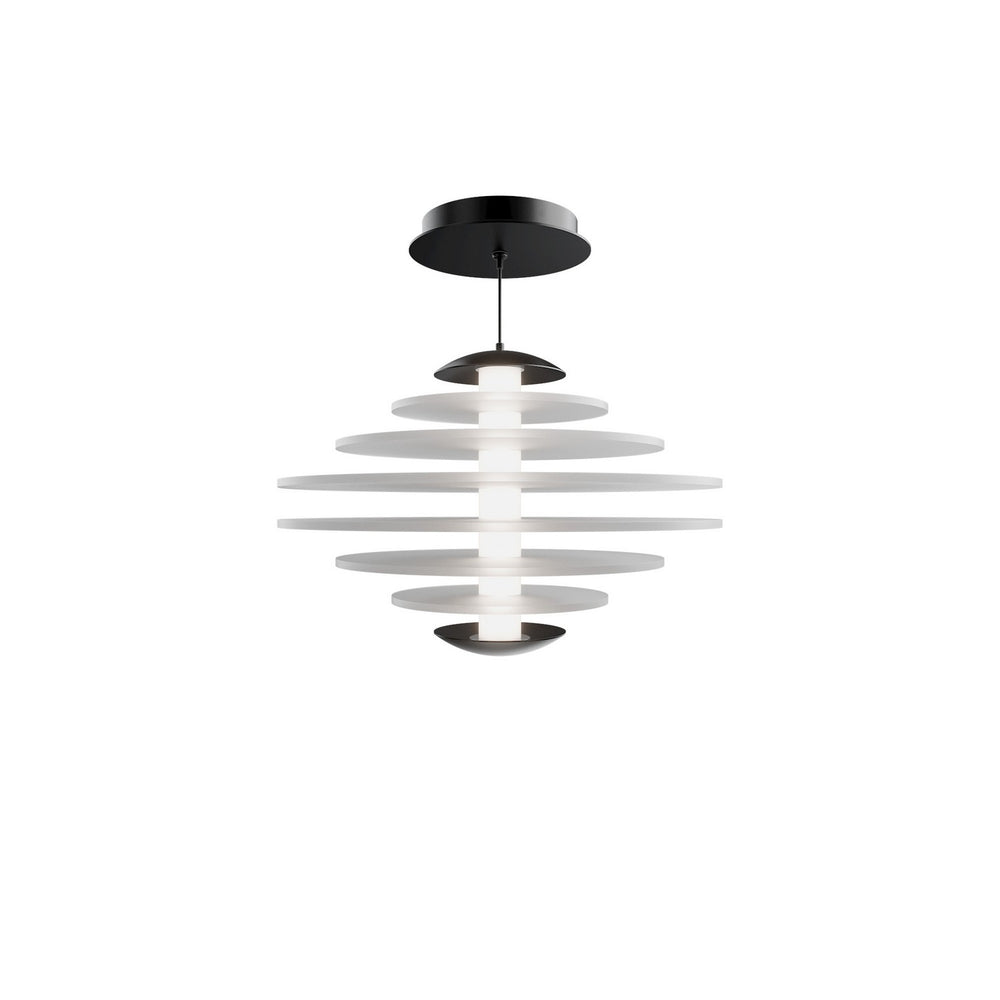 W.A.C. Canada - LED Pendant - Loopey - Black- Union Lighting Luminaires Decor
