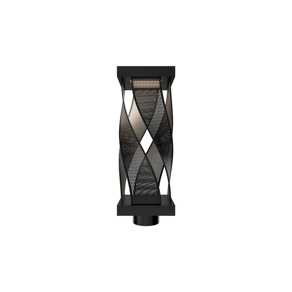 W.A.C. Canada - LED Outdoor Post Mount - Brocade - Black- Union Lighting Luminaires Decor