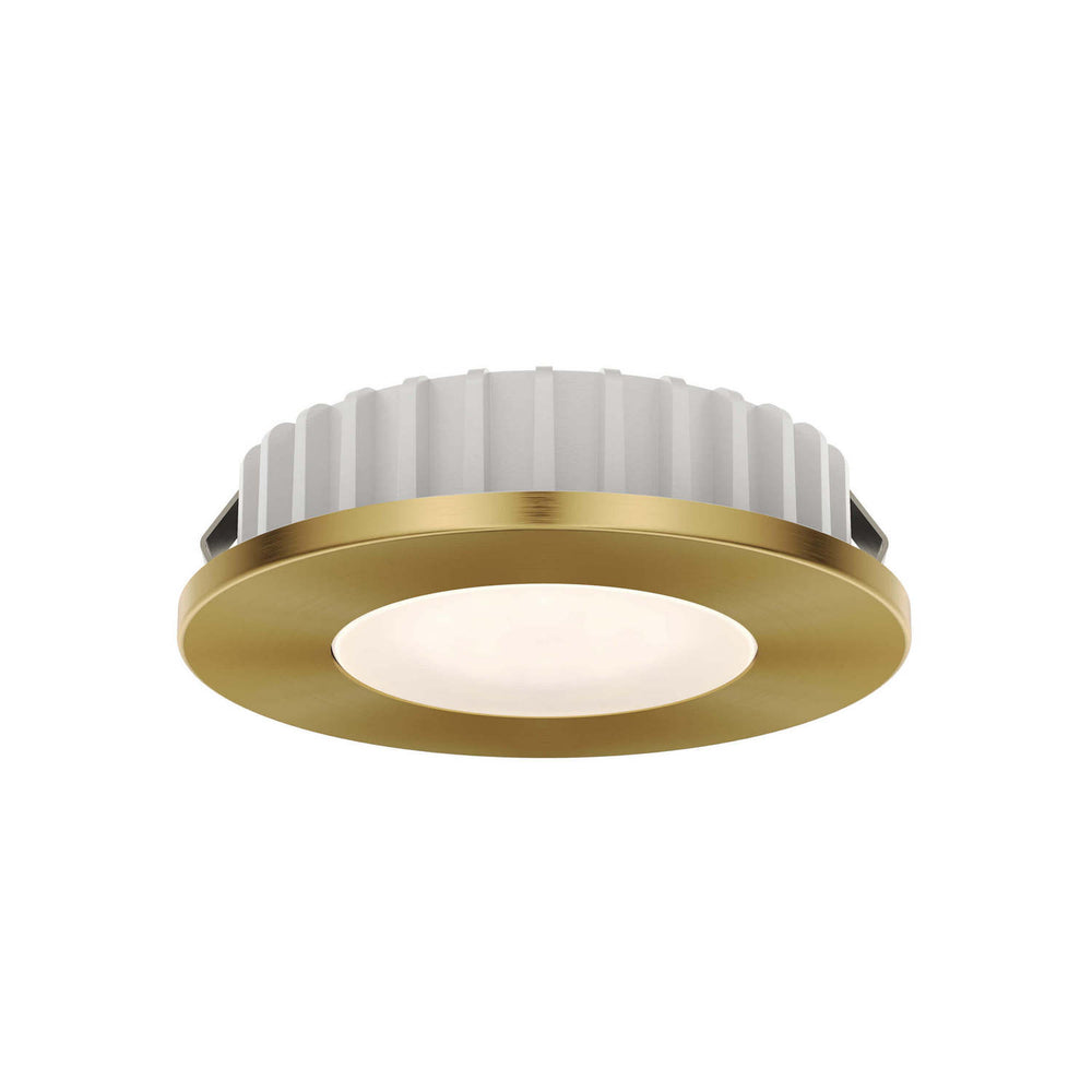 Dals - Recessed - Push Puck - Gold- Union Lighting Luminaires Decor