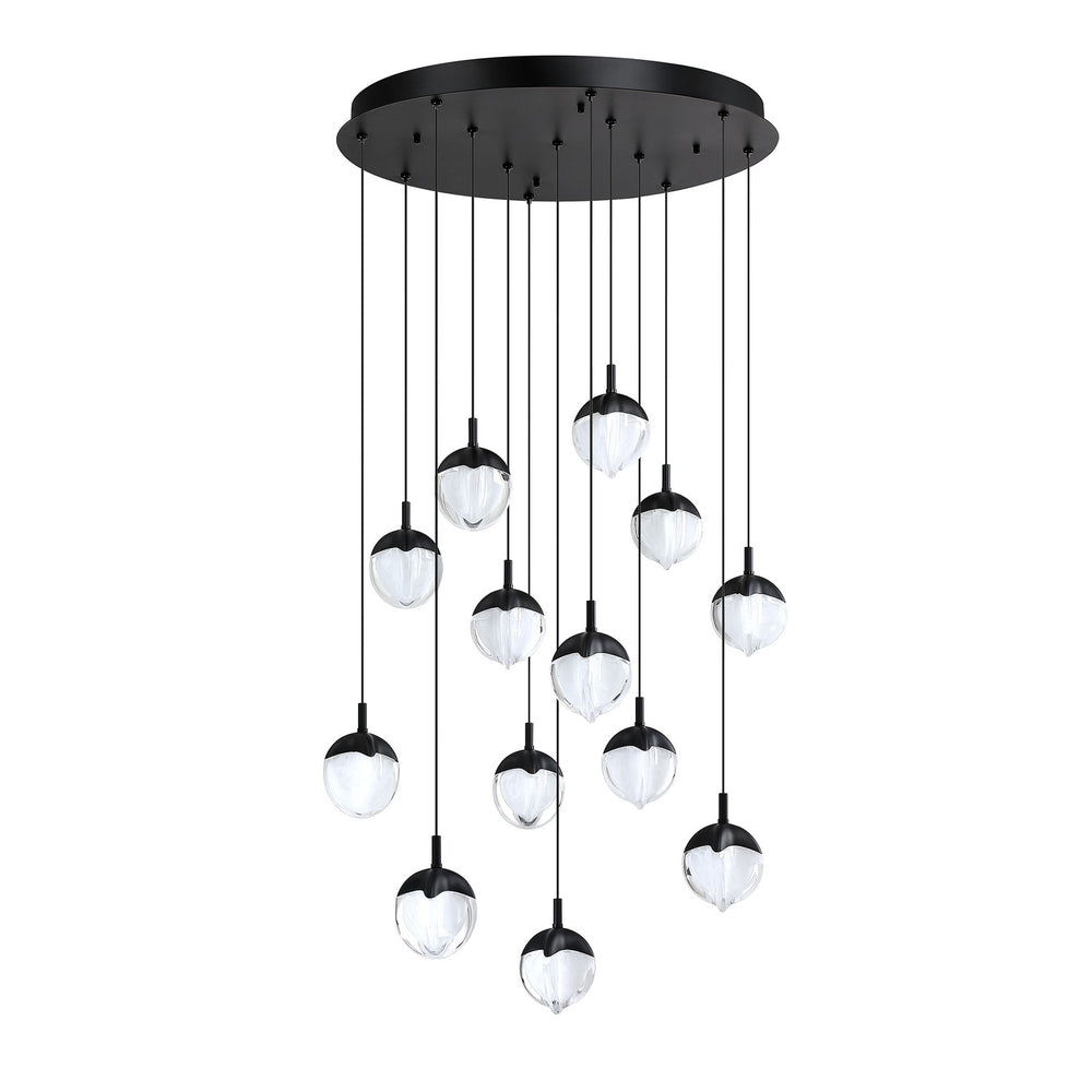 Kendal Canada - LED Rectangular Pan - Marin - Black- Union Lighting Luminaires Decor