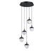 Kendal Canada - LED Pendant Pan - Marin - Black- Union Lighting Luminaires Decor