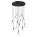 Kendal Canada - LED Rectangular Pan - Luce - Black- Union Lighting Luminaires Decor