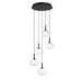 Kendal Canada - LED Pendant Pan - Luce - Black- Union Lighting Luminaires Decor