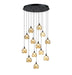 Kendal Canada - LED Pendant Pan - Oriana - Black- Union Lighting Luminaires Decor