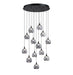 Kendal Canada - LED Pendant Pan - Oriana - Black- Union Lighting Luminaires Decor