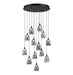 Kendal Canada - LED Pendant Pan - Oriana - Black- Union Lighting Luminaires Decor
