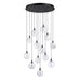 Kendal Canada - LED Pendant Pan - Oriana - Black- Union Lighting Luminaires Decor