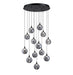 Kendal Canada - LED Pendant Pan - Oriana - Black- Union Lighting Luminaires Decor