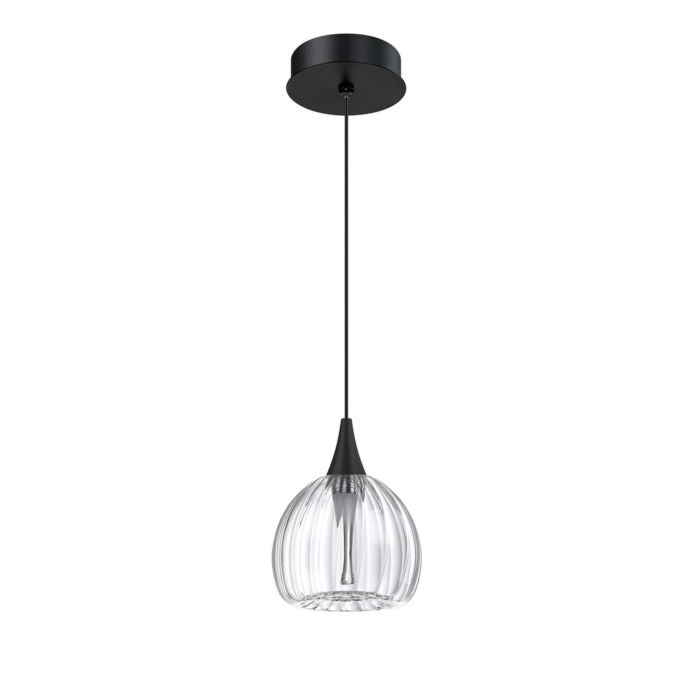 Kendal Canada - LED Pendant - Oriana - Black- Union Lighting Luminaires Decor