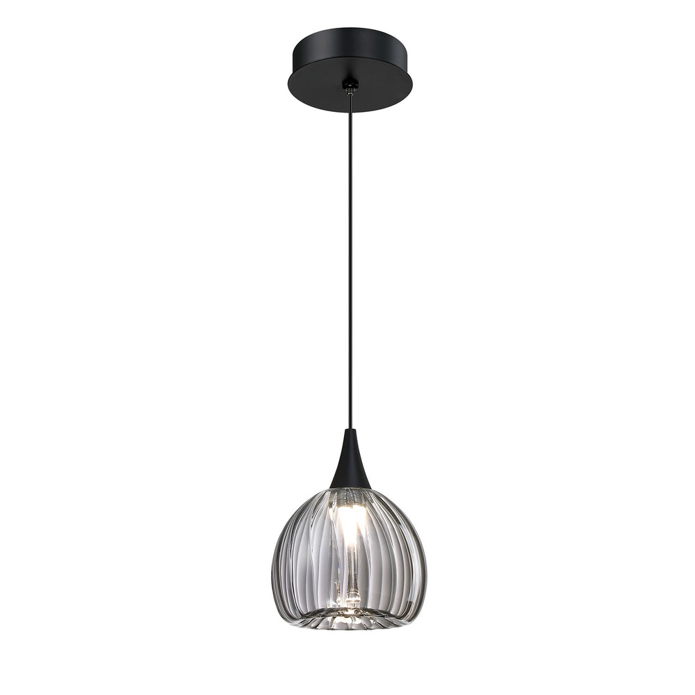 Kendal Canada - LED Pendant - Oriana - Black- Union Lighting Luminaires Decor