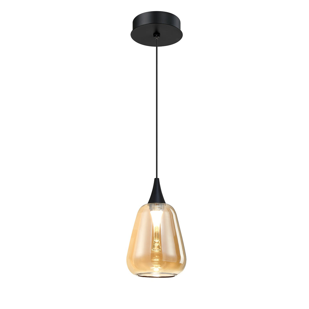 Kendal Canada - LED Pendant - Oriana - Black- Union Lighting Luminaires Decor