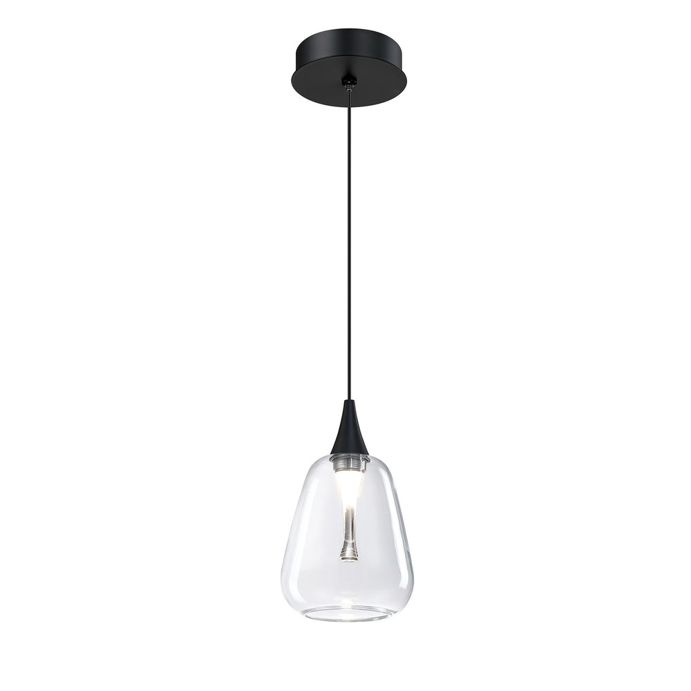 Kendal Canada - LED Pendant - Oriana - Black- Union Lighting Luminaires Decor