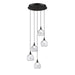Kendal Canada - LED Pendant Pan - Oriana - Black- Union Lighting Luminaires Decor