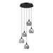 Kendal Canada - LED Pendant Pan - Oriana - Black- Union Lighting Luminaires Decor