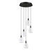 Kendal Canada - LED Pendant Pan - Oriana - Black- Union Lighting Luminaires Decor