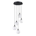 Kendal Canada - LED Pendant Pan - Oriana - Black- Union Lighting Luminaires Decor