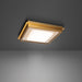 Modern Forms Canada - LED Flush Mount - Grandstand - Beige Travertine/Aged Brass- Union Lighting Luminaires Decor