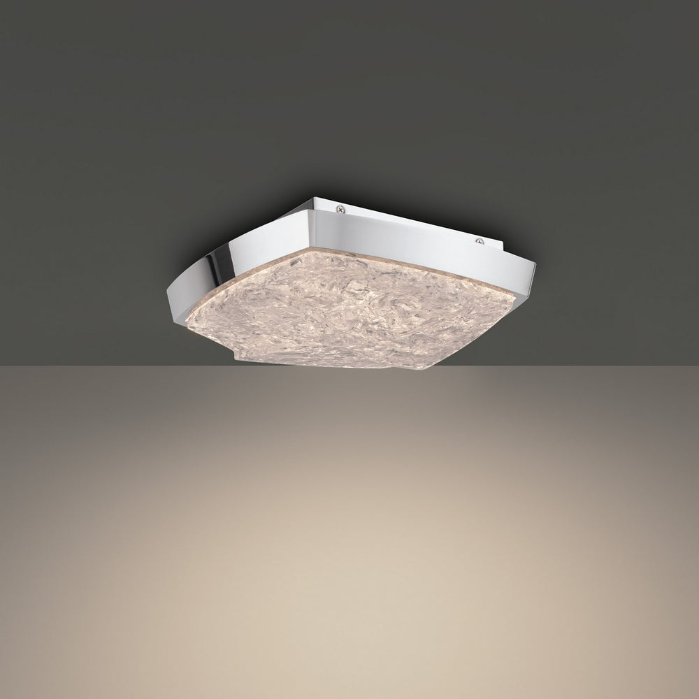 Modern Forms Canada - LED Flush Mount - Kenji - Polished Nickel- Union Lighting Luminaires Decor