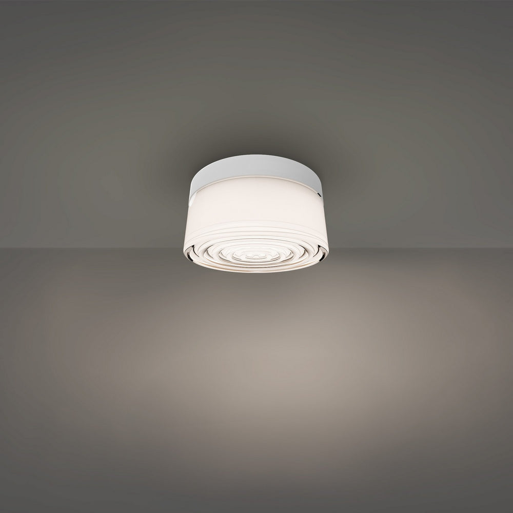 Modern Forms Canada - LED Outdoor Flush Mount - Tuck - White- Union Lighting Luminaires Decor