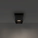Modern Forms Canada - LED Outdoor Flush Mount - Kube - Black- Union Lighting Luminaires Decor