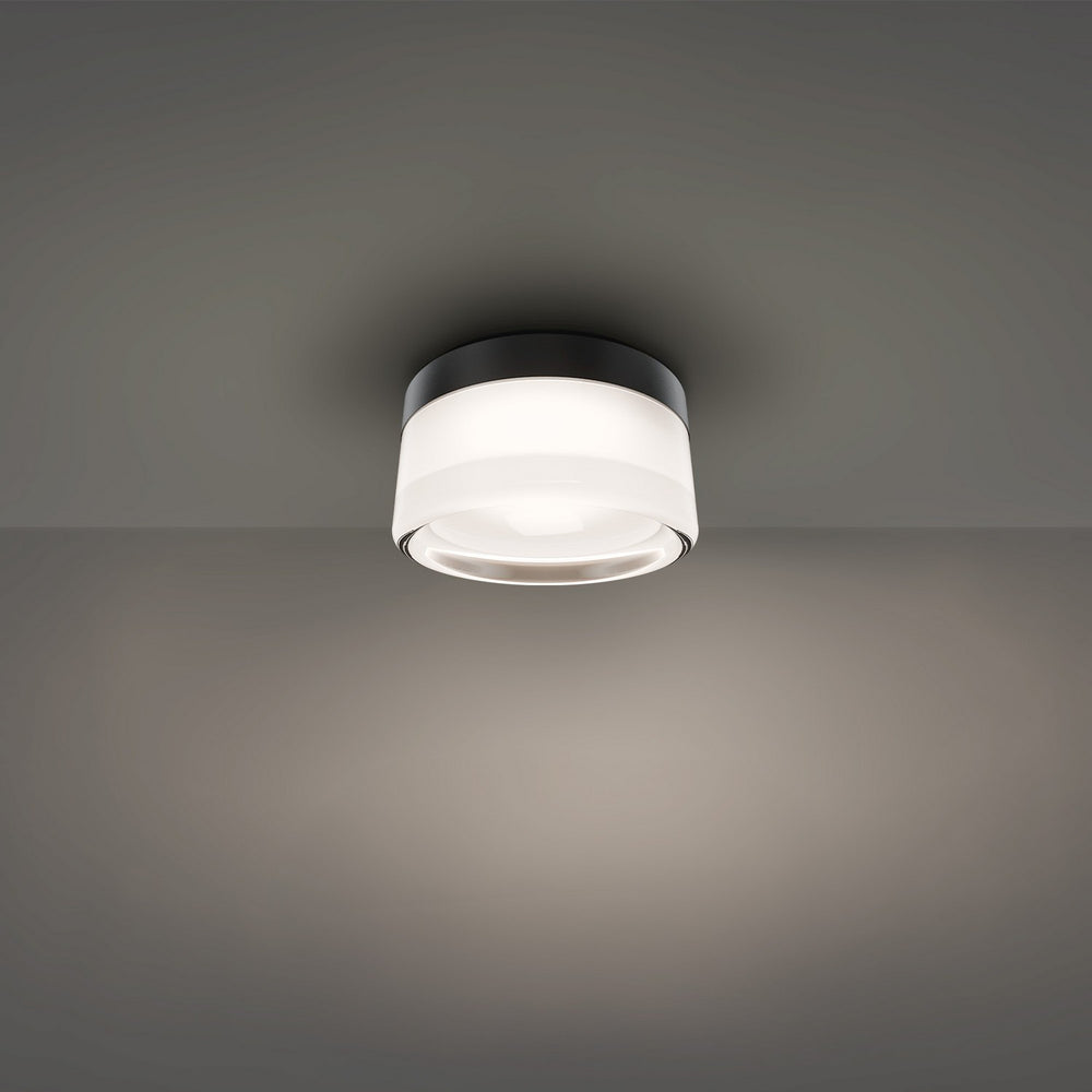 Modern Forms Canada - LED Outdoor Flush Mount - Tuck II - Black- Union Lighting Luminaires Decor