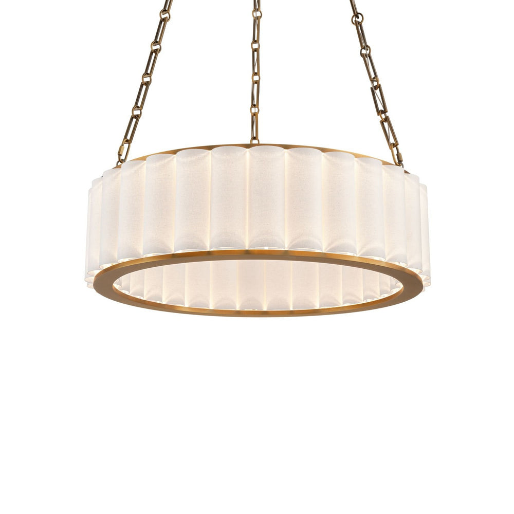 Modern Forms Canada - LED Pendant - Poplin - Aged Brass- Union Lighting Luminaires Decor