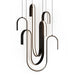 Modern Forms Canada - LED Pendant - Seahorse - Black- Union Lighting Luminaires Decor