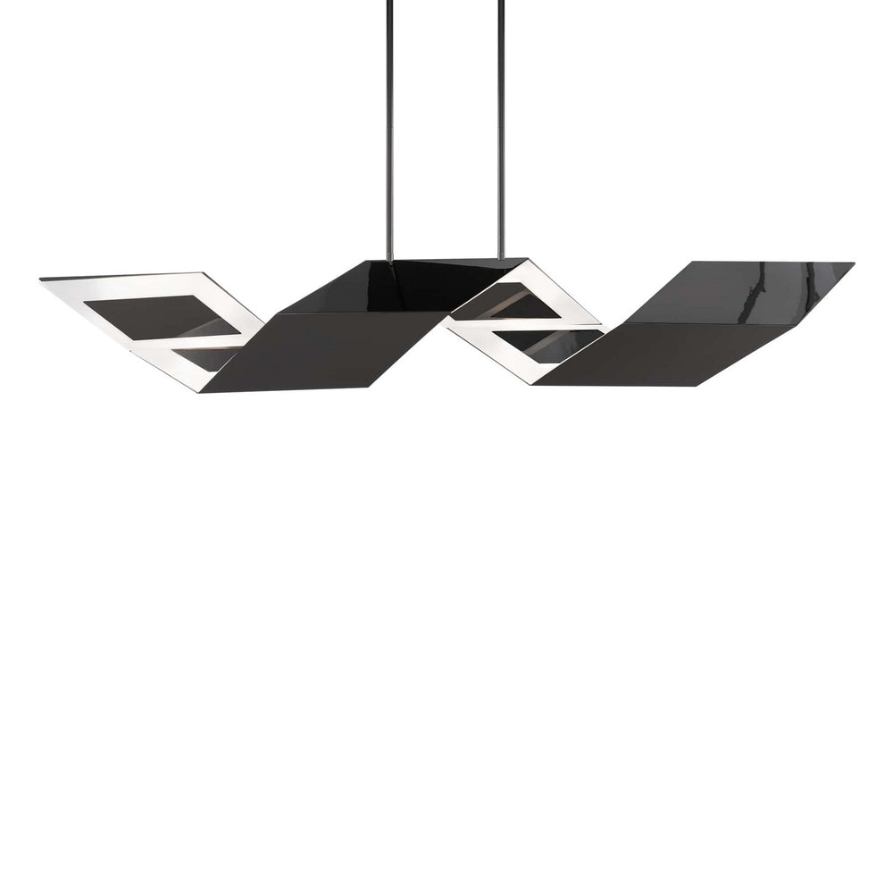 Modern Forms Canada - LED Linear Pendant - Lyris - Polished Black Nickel- Union Lighting Luminaires Decor