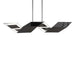 Modern Forms Canada - LED Linear Pendant - Lyris - Polished Black Nickel- Union Lighting Luminaires Decor