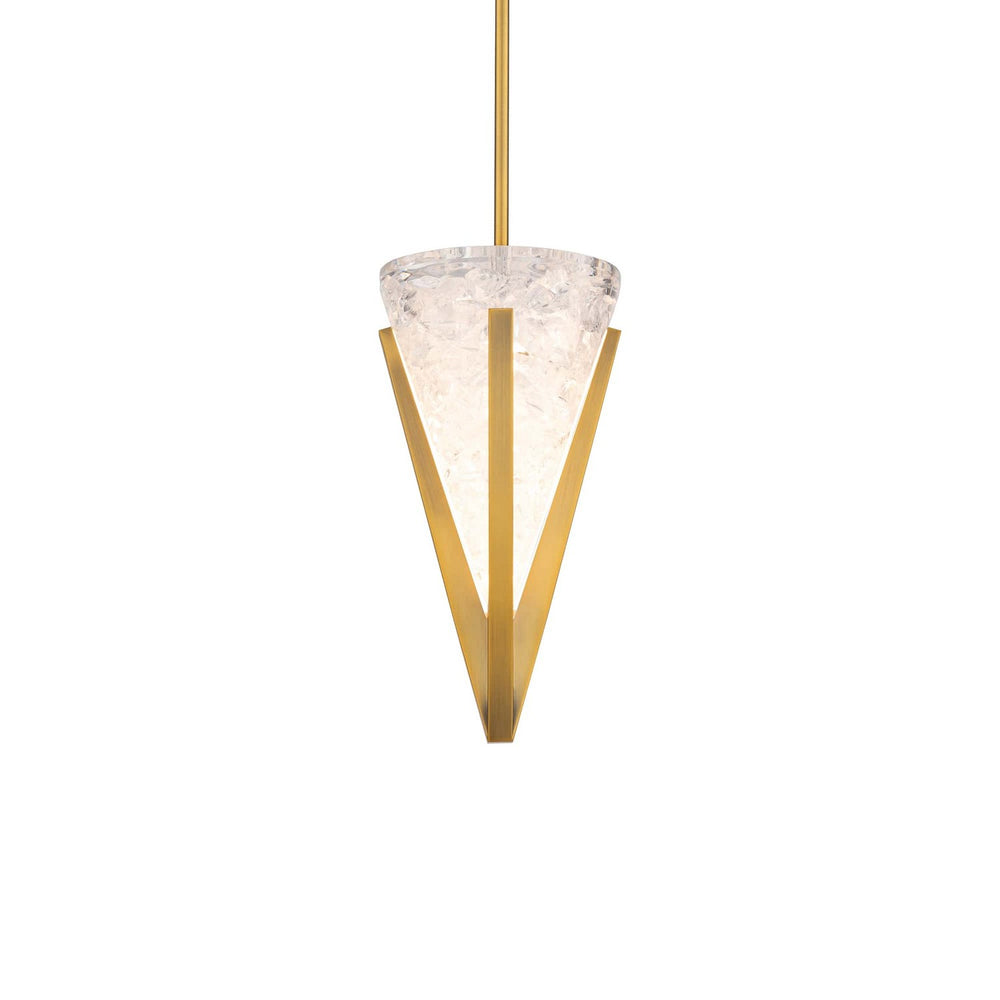 Modern Forms Canada - LED Mini Pendant - Kiernan - Aged Brass- Union Lighting Luminaires Decor