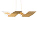 Modern Forms Canada - LED Linear Pendant - Lyris - Aged Brass- Union Lighting Luminaires Decor