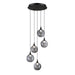 Kendal Canada - LED Pendant Pan - Oriana - Black- Union Lighting Luminaires Decor