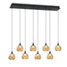 Kendal Canada - LED Rectangular Pan - Oriana - Black- Union Lighting Luminaires Decor
