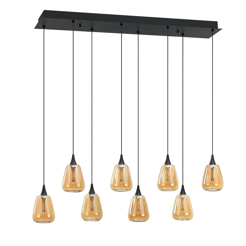 Kendal Canada - LED Rectangular Pan - Oriana - Black- Union Lighting Luminaires Decor