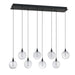 Kendal Canada - LED Rectangular Pan - Oriana - Black- Union Lighting Luminaires Decor