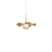 Modern Forms Canada - LED Mini Pendant - Brimm - Gold Leaf/Aged Brass- Union Lighting Luminaires Decor
