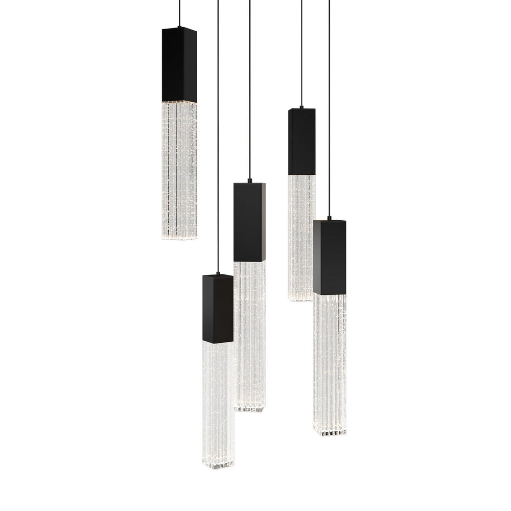Modern Forms Canada - LED Pendant - Cinema - Black- Union Lighting Luminaires Decor