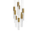 Modern Forms Canada - LED Pendant - Cinema - Aged Brass- Union Lighting Luminaires Decor