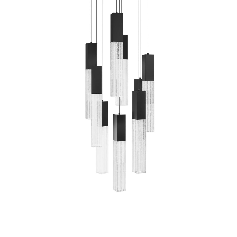 Modern Forms Canada - LED Pendant - Cinema - Black- Union Lighting Luminaires Decor