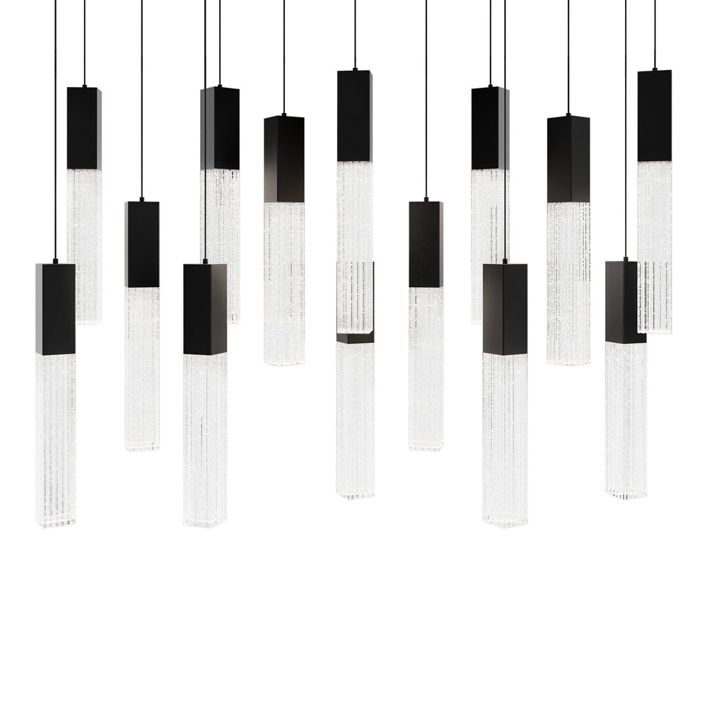 Modern Forms Canada - LED Pendant - Cinema - Black- Union Lighting Luminaires Decor