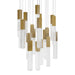 Modern Forms Canada - LED Pendant - Cinema - Aged Brass- Union Lighting Luminaires Decor
