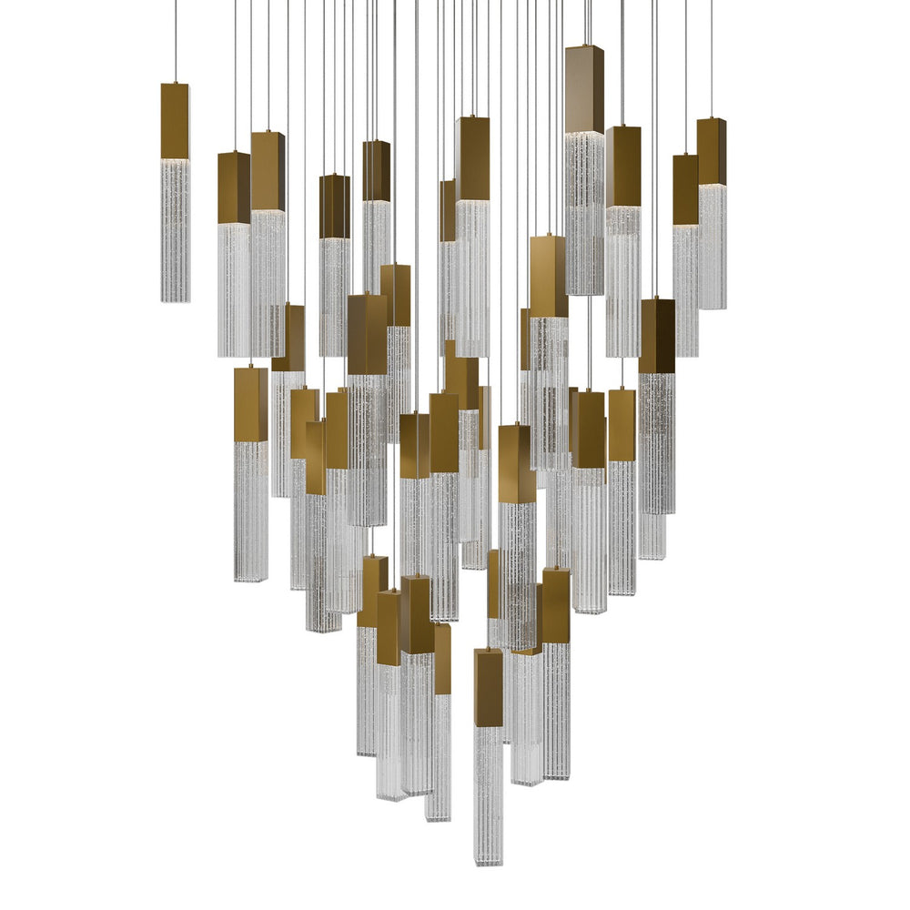 Modern Forms Canada - LED Pendant - Cinema - Aged Brass- Union Lighting Luminaires Decor