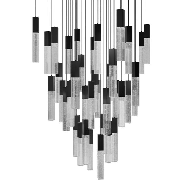 Modern Forms Canada - LED Pendant - Cinema - Black- Union Lighting Luminaires Decor