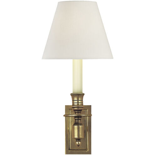 Visual Comfort Signature Canada - One Light Wall Sconce - FRENCH LIBRARY3 - Hand-Rubbed Antique Brass- Union Lighting Luminaires Decor