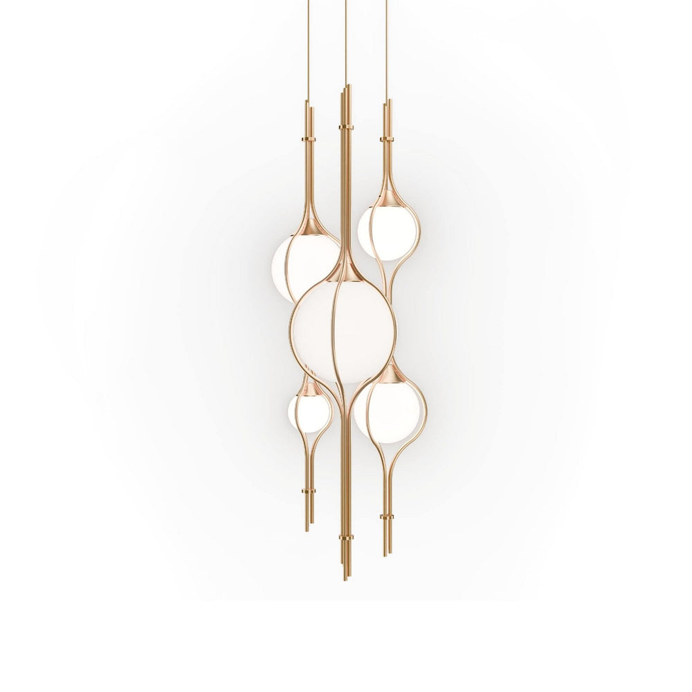 Modern Forms Canada - LED Pendant - Skyla - Vintage Brass- Union Lighting Luminaires Decor